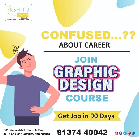 Graphic Design and Animation as Career after 12th Ahmedabad