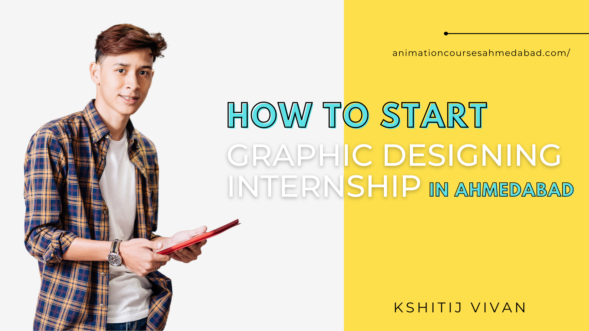 How to start a graphic designing internship in Ahmedabad