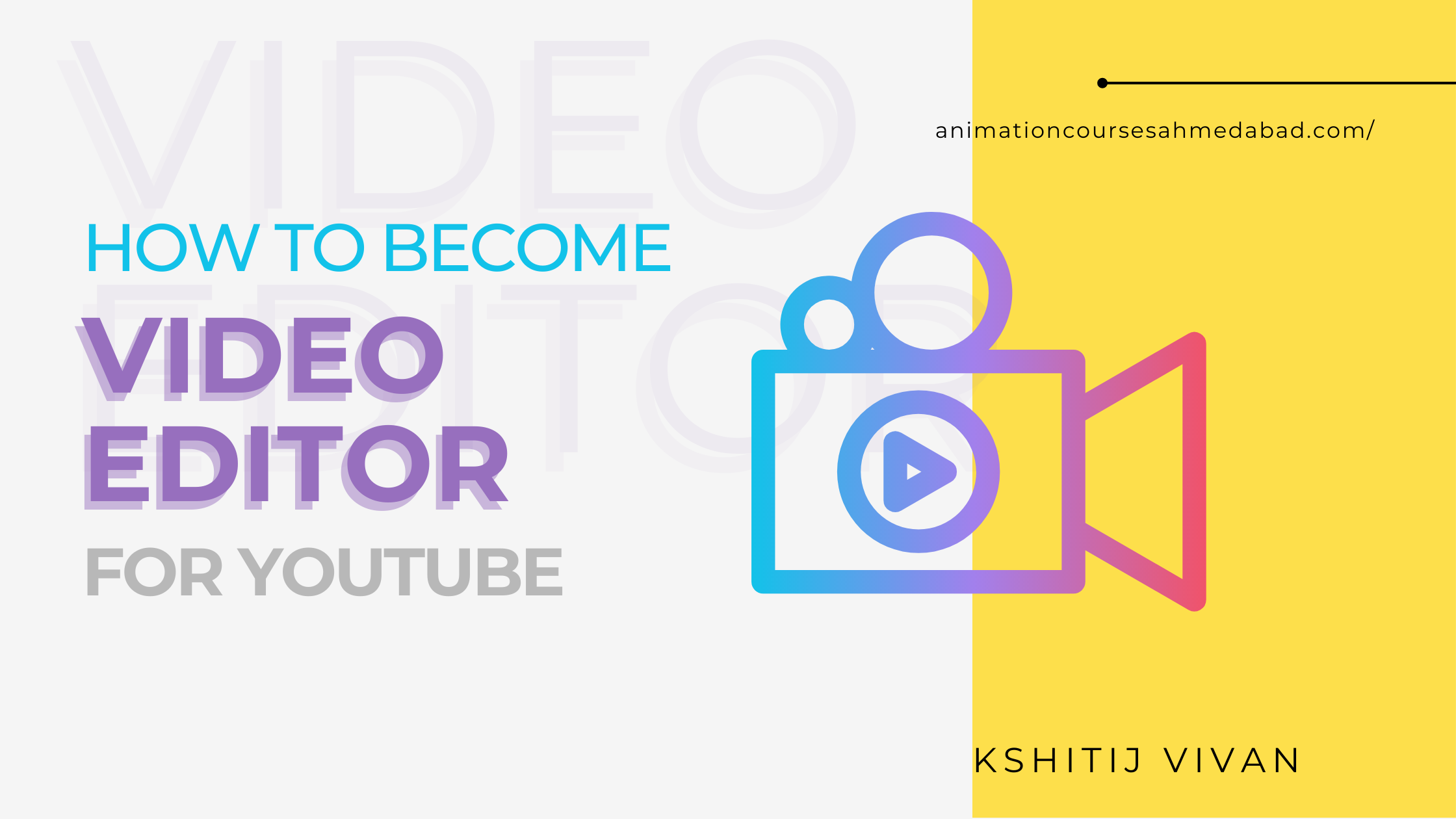 How to become a video editor for YouTube