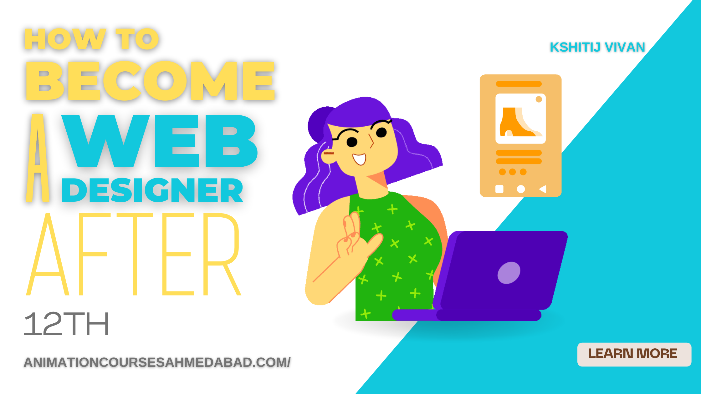 How To Become A Web Designer After 12th In Ahmedabad, India