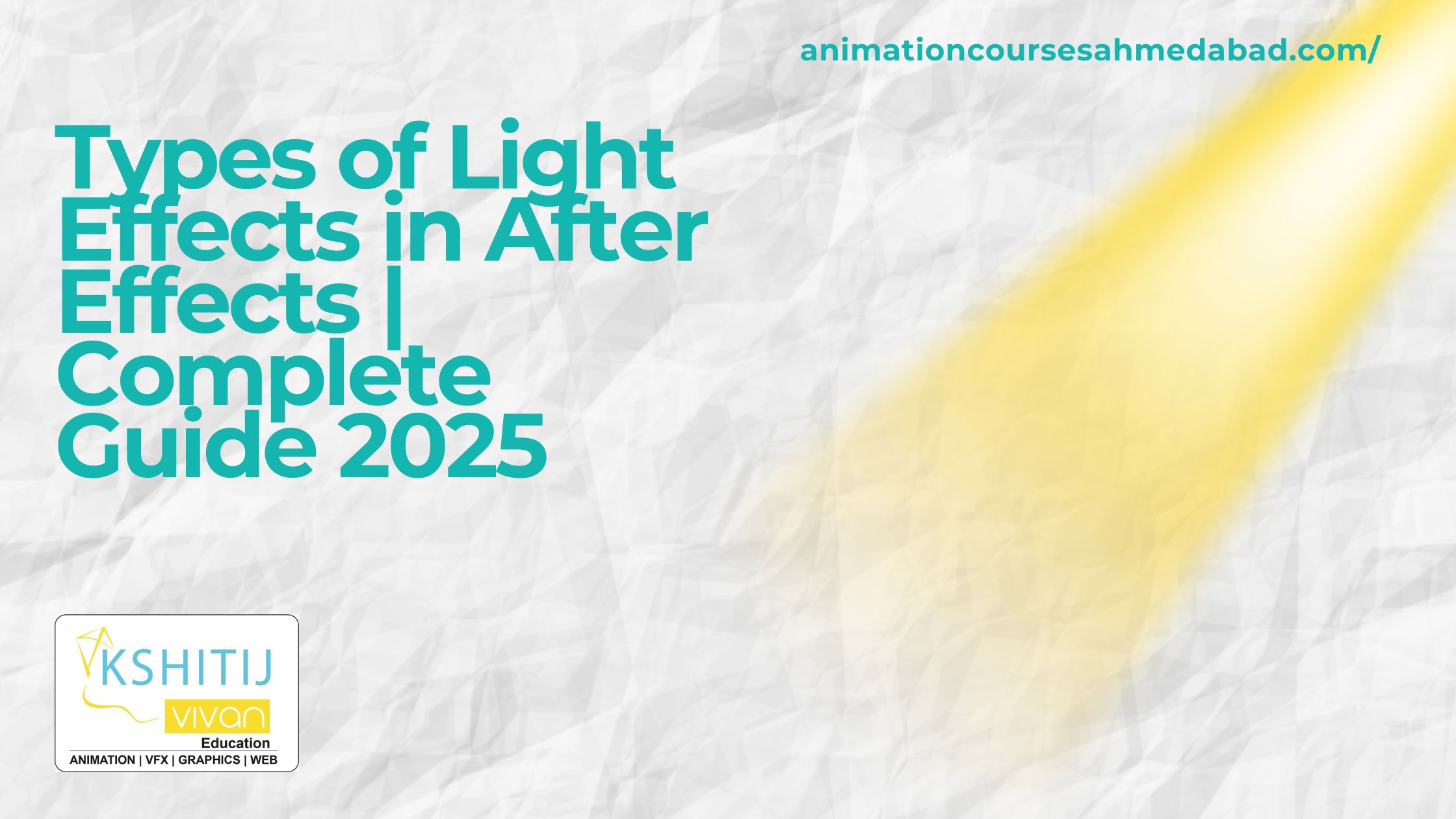 Types of Light Effects in After Effects | Complete Guide 2025