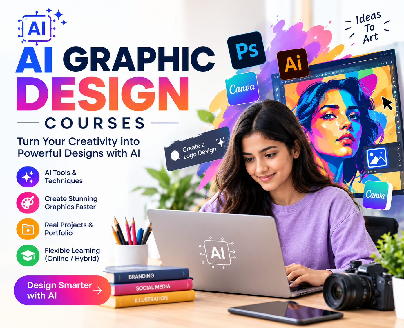 best AI Graphic Design Course