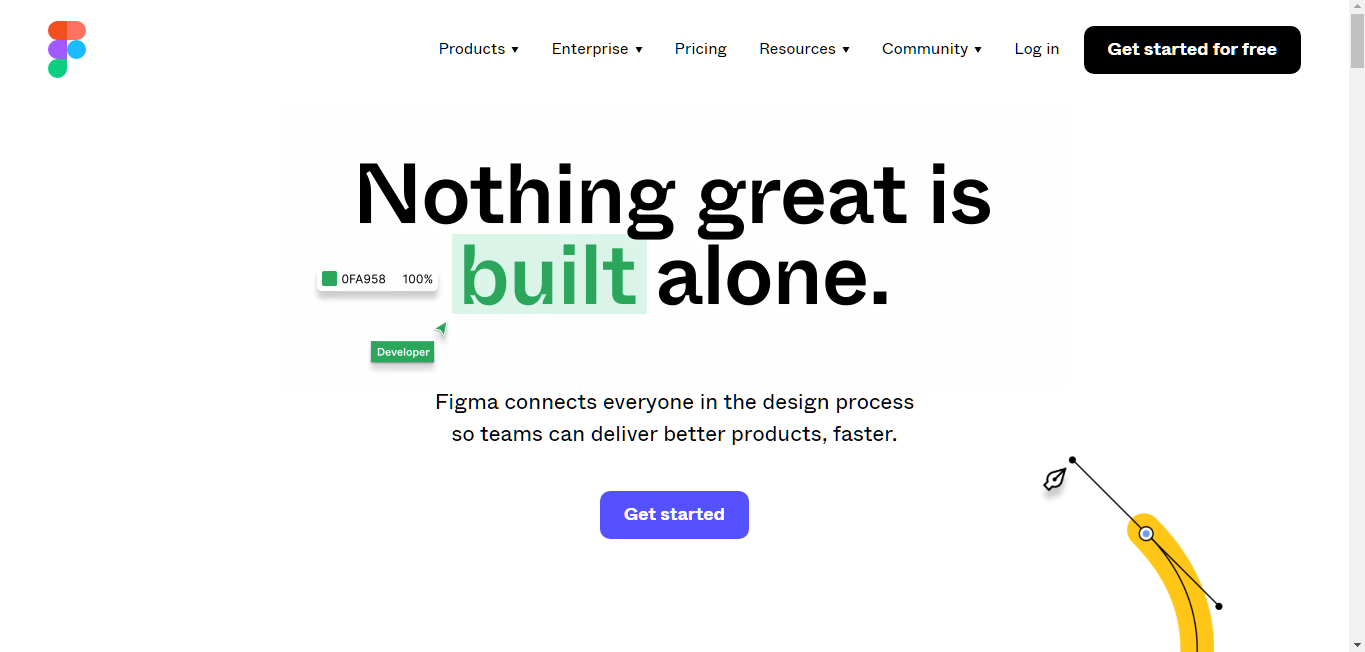 figma -cloud-based UI - UI, web design tool