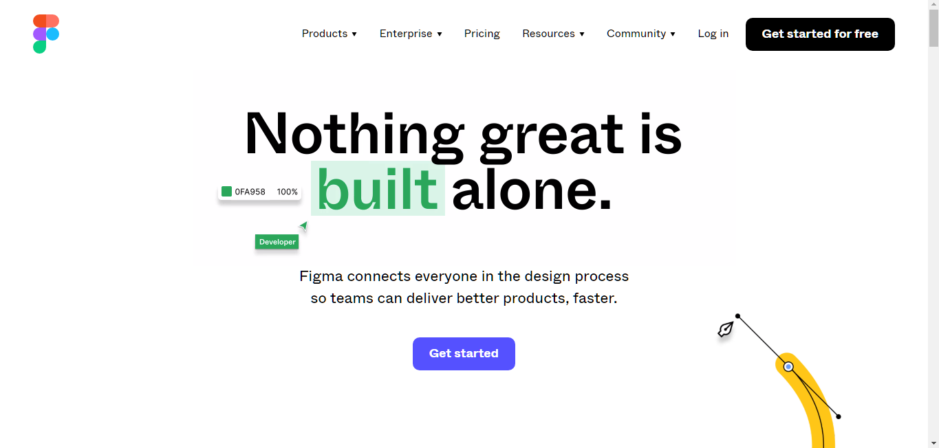 figma -cloud-based UI - UI, web design tool