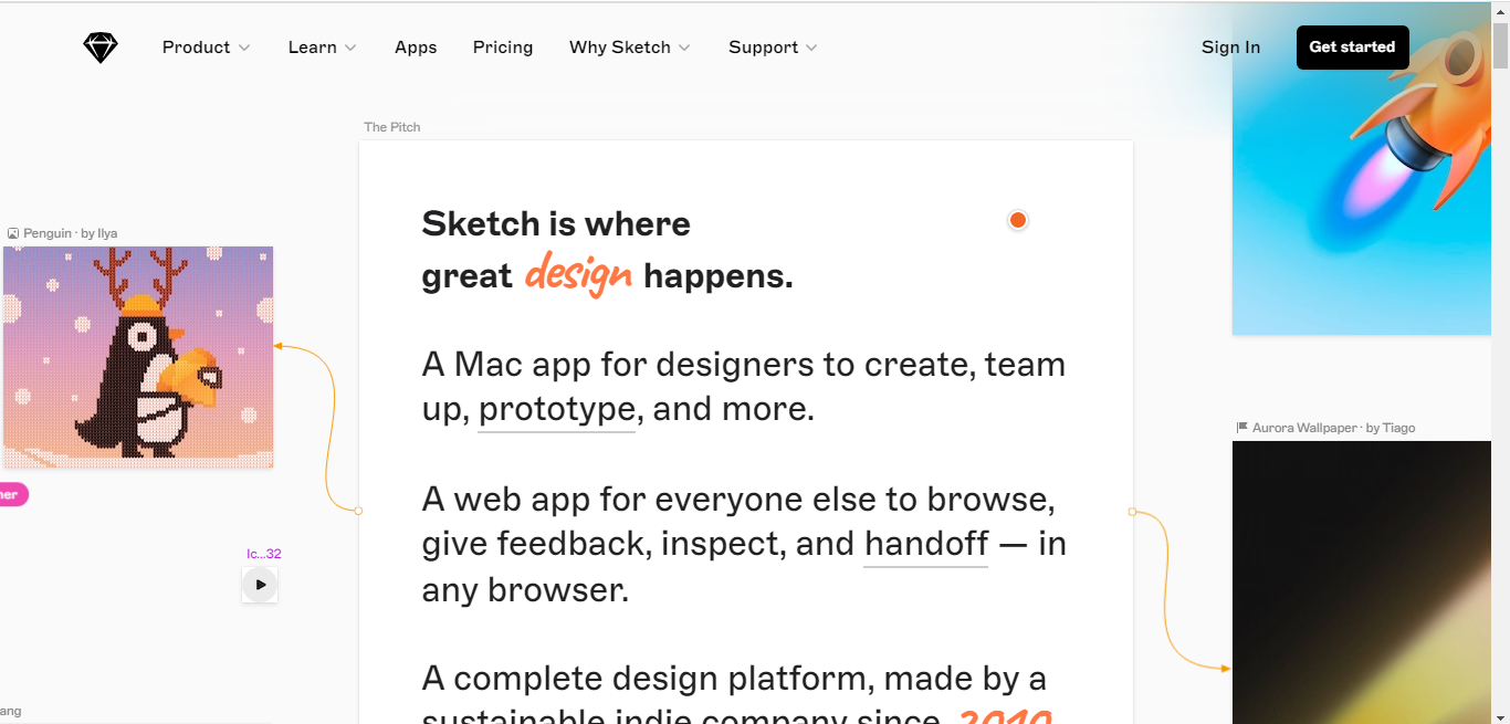 sketch best web design tool