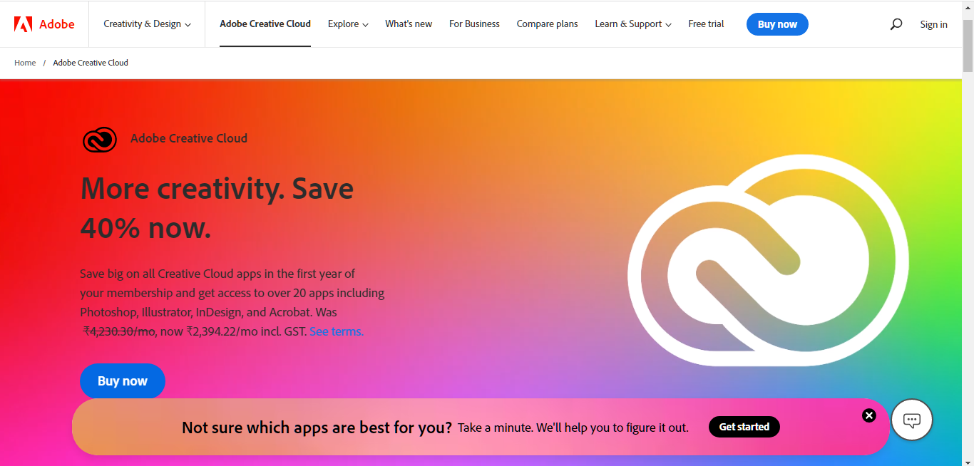 adobe creative cloud - best web design software