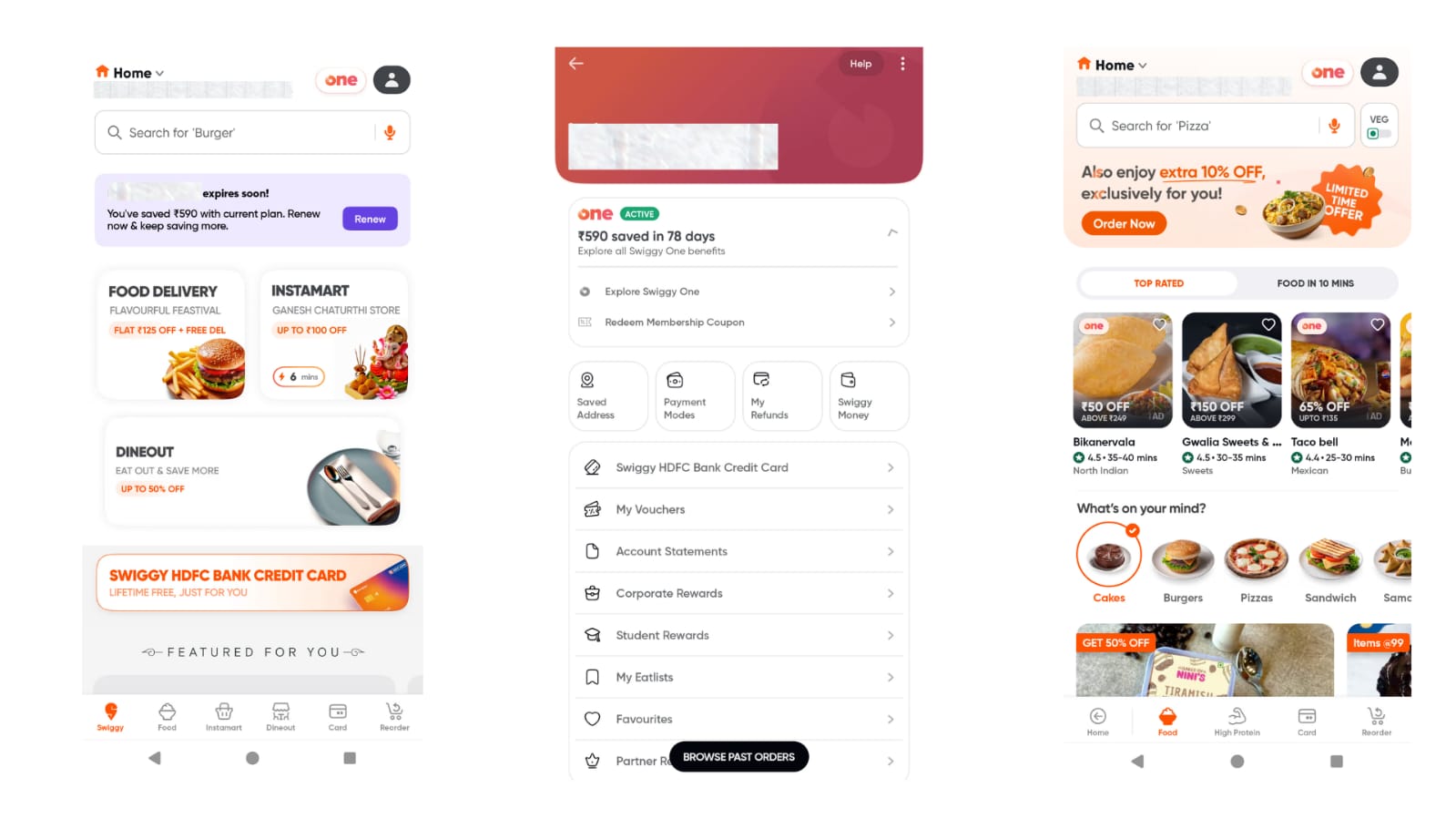 swiggy food delivery app ux design